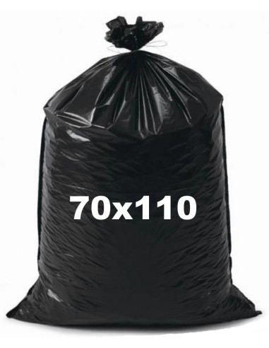 The Best 1kg Sacchi Resistenti 75x110cm 115l Neri - Raccolta Differenziata